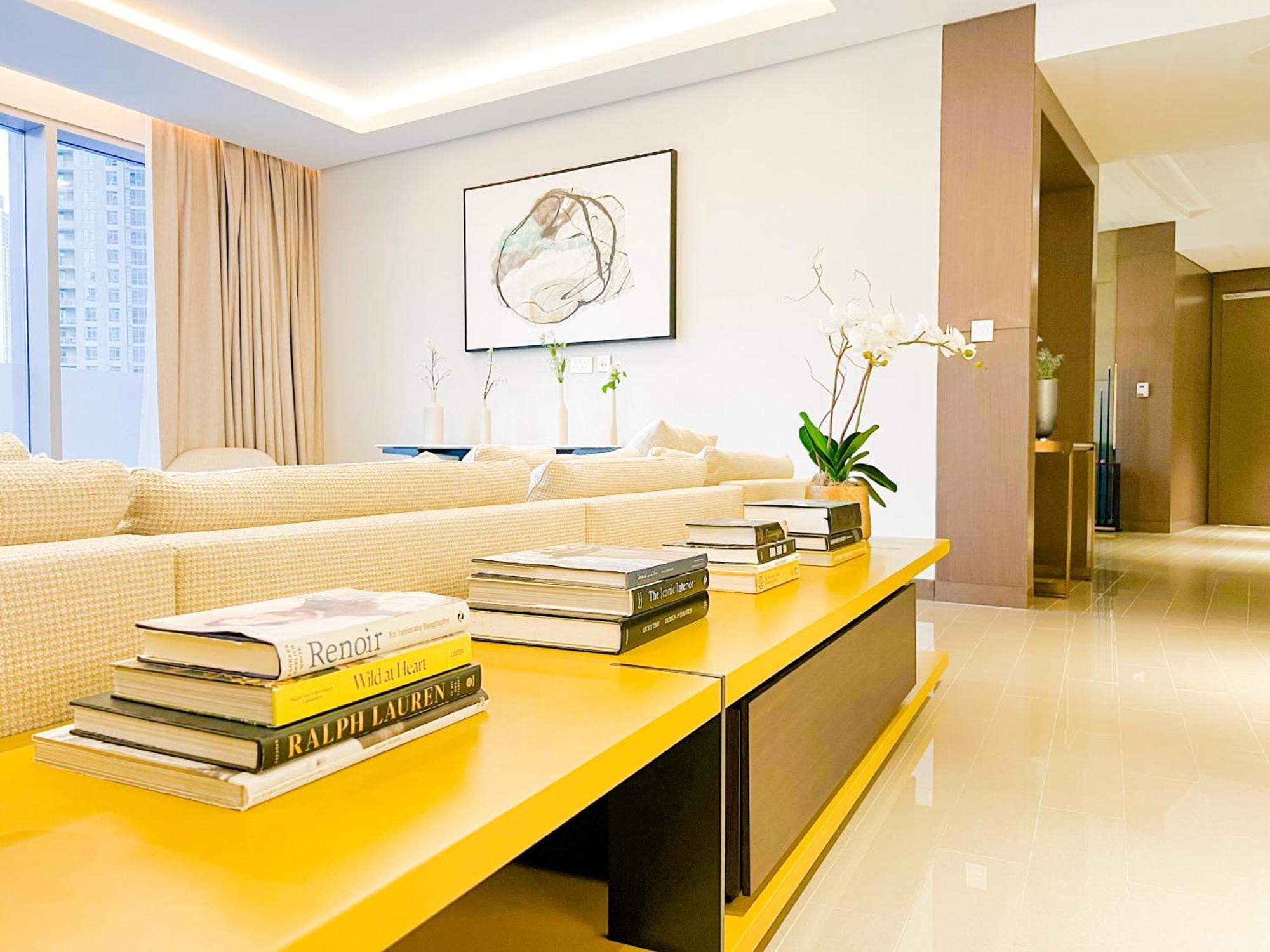 Downtown Luxury - Stunning Burj Khalifa & Sea View - 5 Minutes Walk To Dubai Mall Zewnętrze zdjęcie